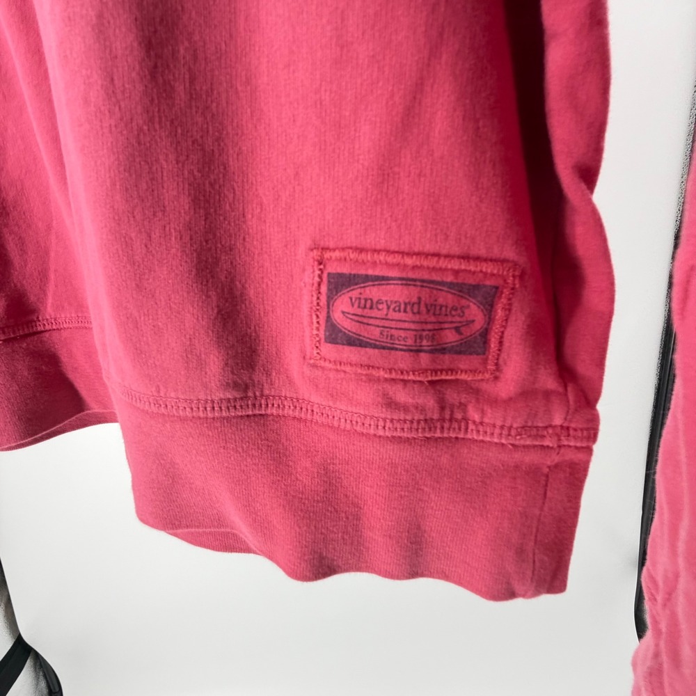 Vineyard Vines Pink Crewneck Sweatshirt Long‎ Sleeve Pullover Size S - Picture 2 of 6